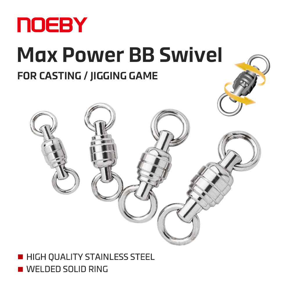 Fishing Equipment On Sale - NOEBY Max Power BB Wirbel Hochwertiger,