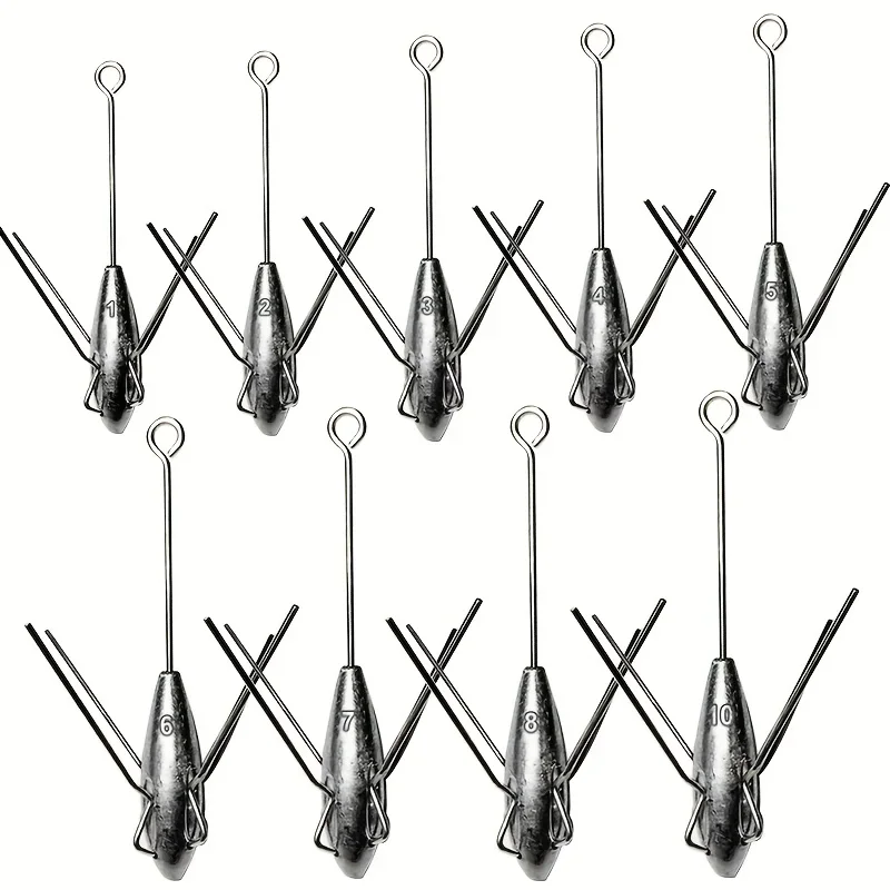 Fishing Equipment Hook - Sputnik Sinker Long Tail Angelgewichte Anti-Snag