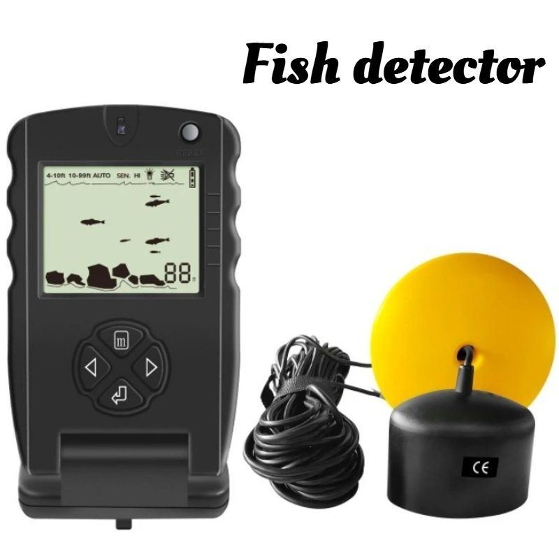 Fishing Equipment In English - Sonar Fisch Detektor Leichte Tragbare Fisch