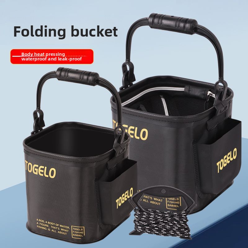 Fischeimer Neuer zusammenklapp – Fishing Equipment In Bewertung und Preis