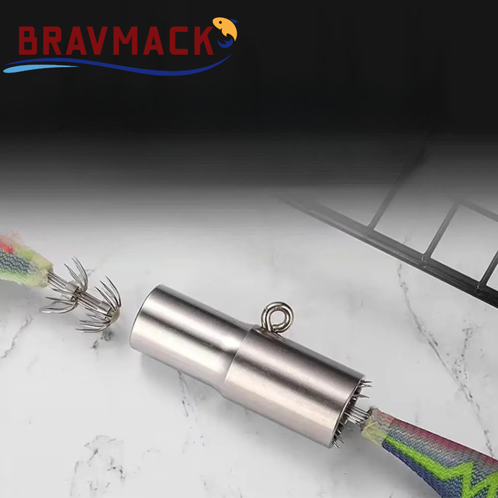 BRAVMACK Tintenfischhaken-Korr – Fishing Equipment Hook Bewertung und Preis