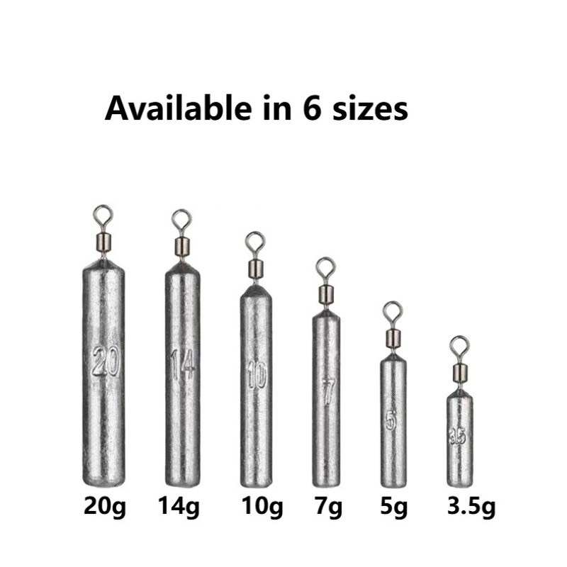 15 Stück/Set Drop-Shot-Sinker  – Fishing Equipment On Sale Bewertung und Preis