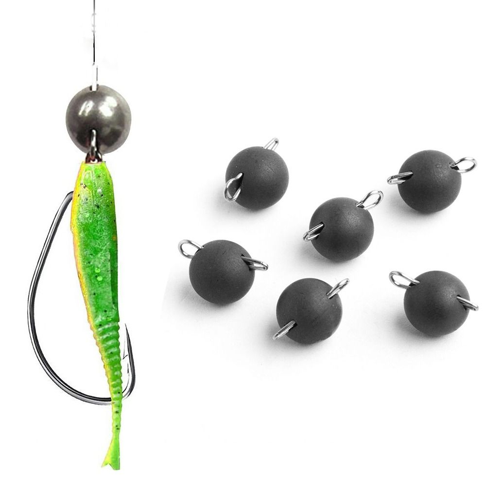 1pc Matte Schwarz Wolfram Plat – Fishing Equipment Hook Bewertung und Preis