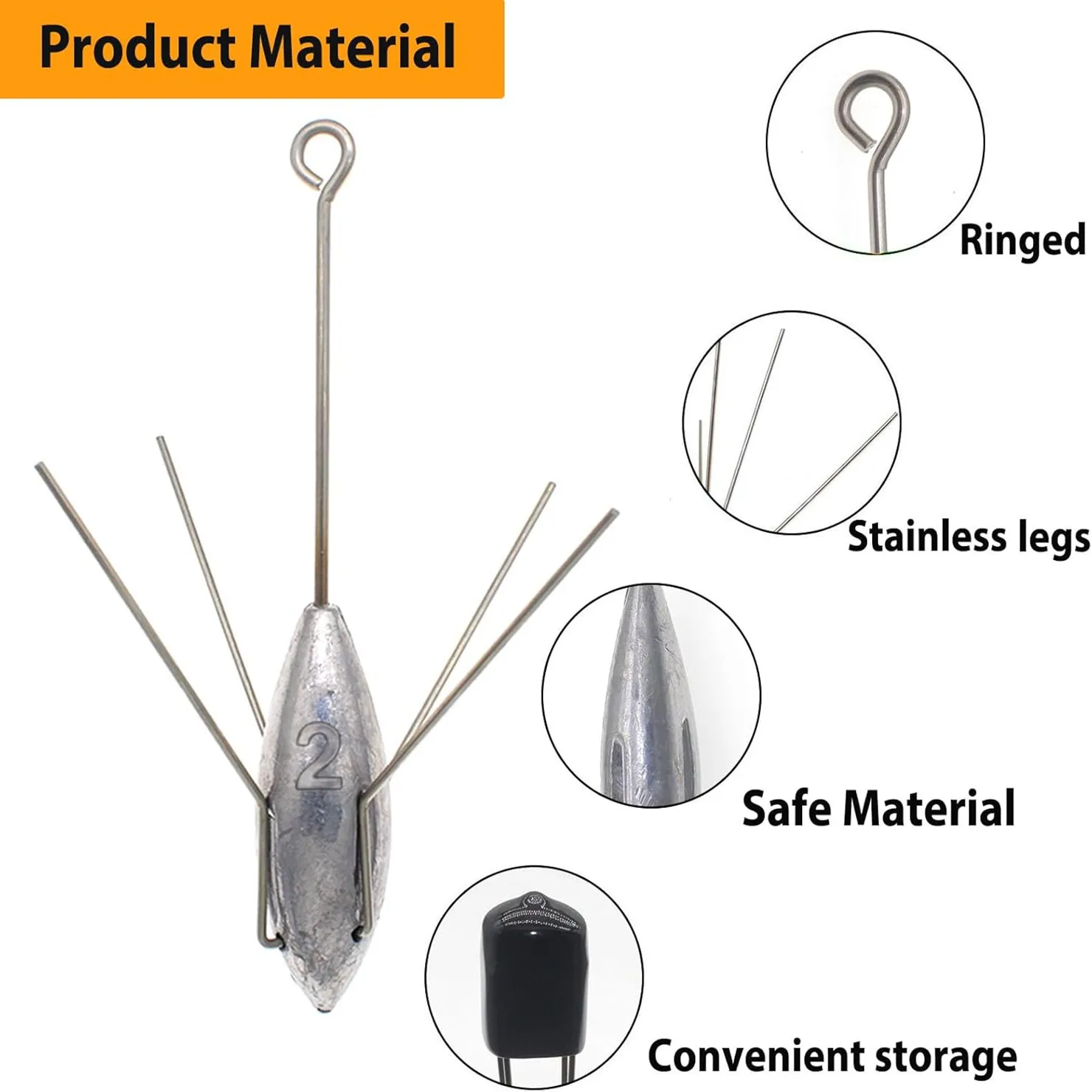 Sputnik Sinker Long Tail Angel – Fishing Equipment Hook Bewertung und Preis