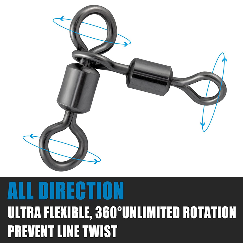 PRO BEROS 50 Stück 3-Wege-Wirb – Fishing Equipment Hook Bewertung und Preis