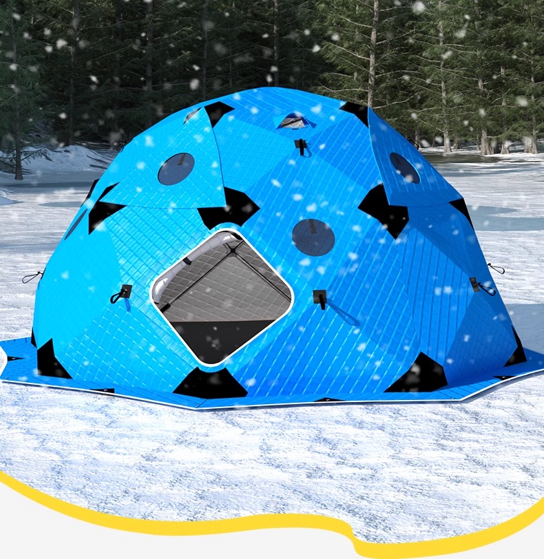 Supergroßes Eisfischerzelt, 4, – Fishing Equipment Needed Bewertung und Preis
