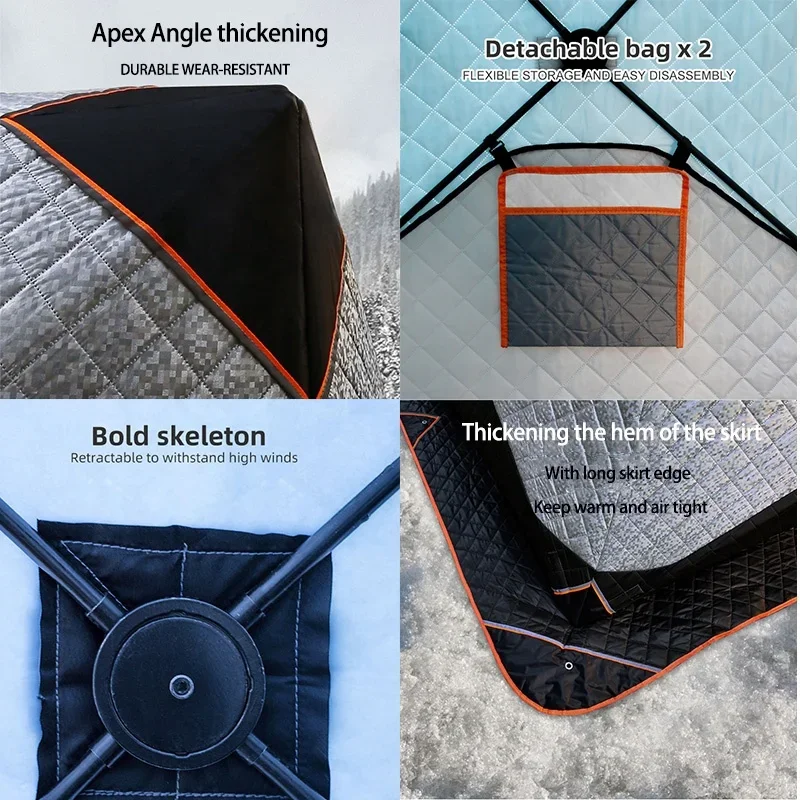 Winterisoliertes großes Saunaz – Fishing Equipment Needed Bewertung und Preis
