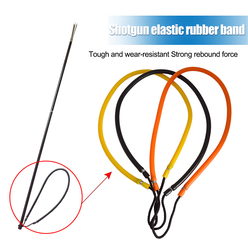 1PCS Harpune Gummibänder Gummi – Fishing Equipment In Bewertung und Preis