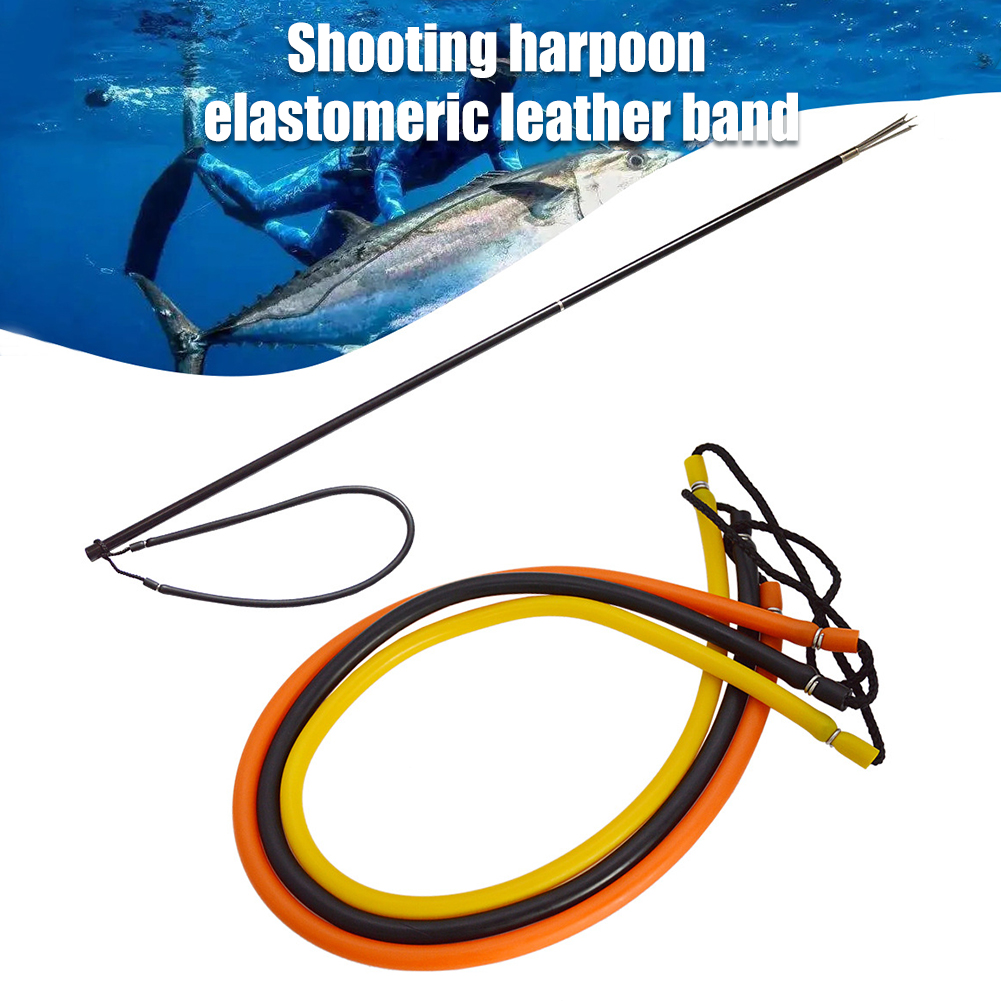 1PCS Harpune Gummibänder Gummi – Fishing Equipment In Bewertung und Preis